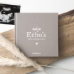 Mijn Echo's invulboekje Linnen Taupe