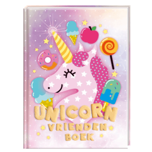 Vriendenboek Unicorn FantasyEmoji